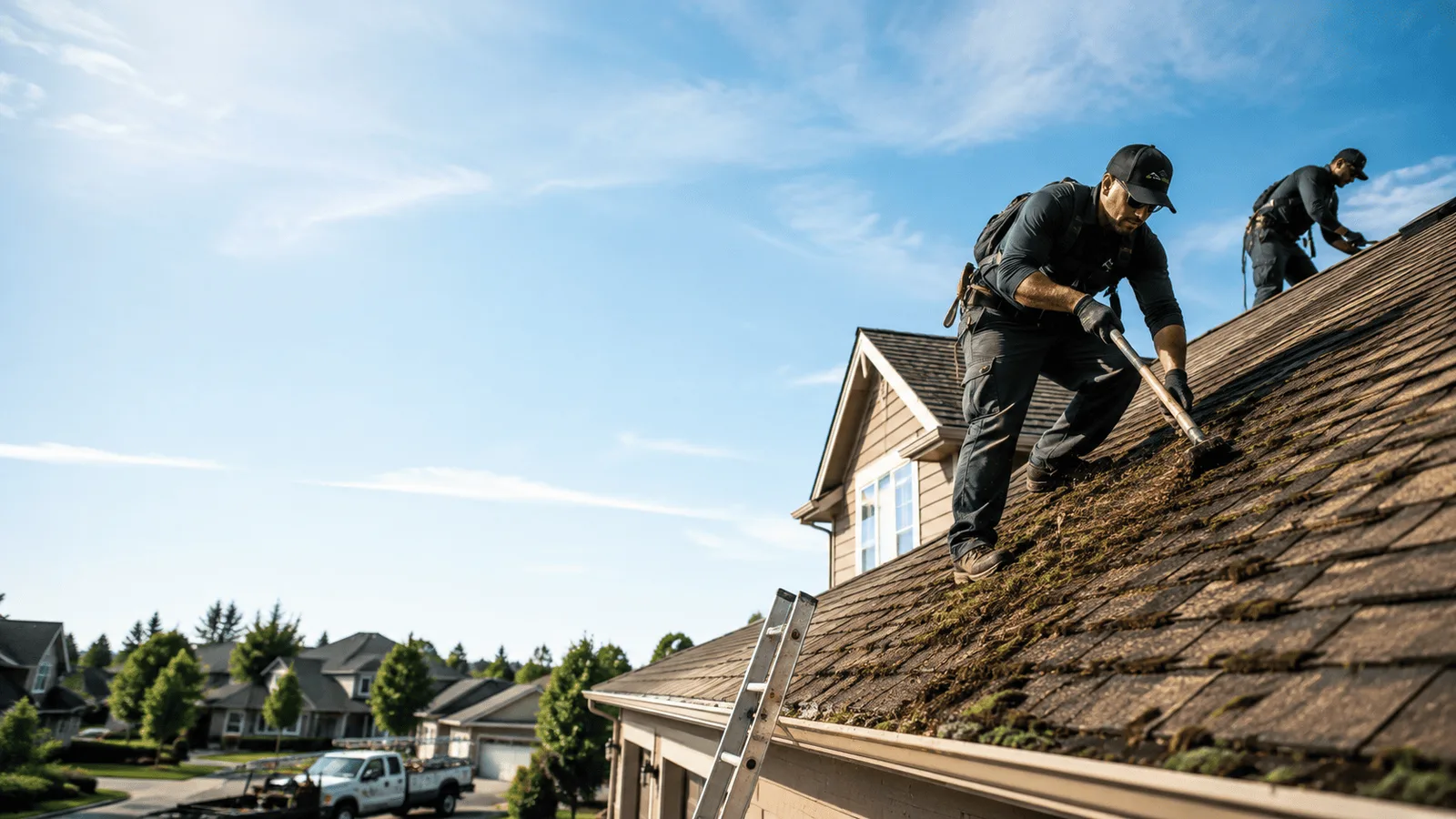 Roof Moss Removal in Providence, RI near me